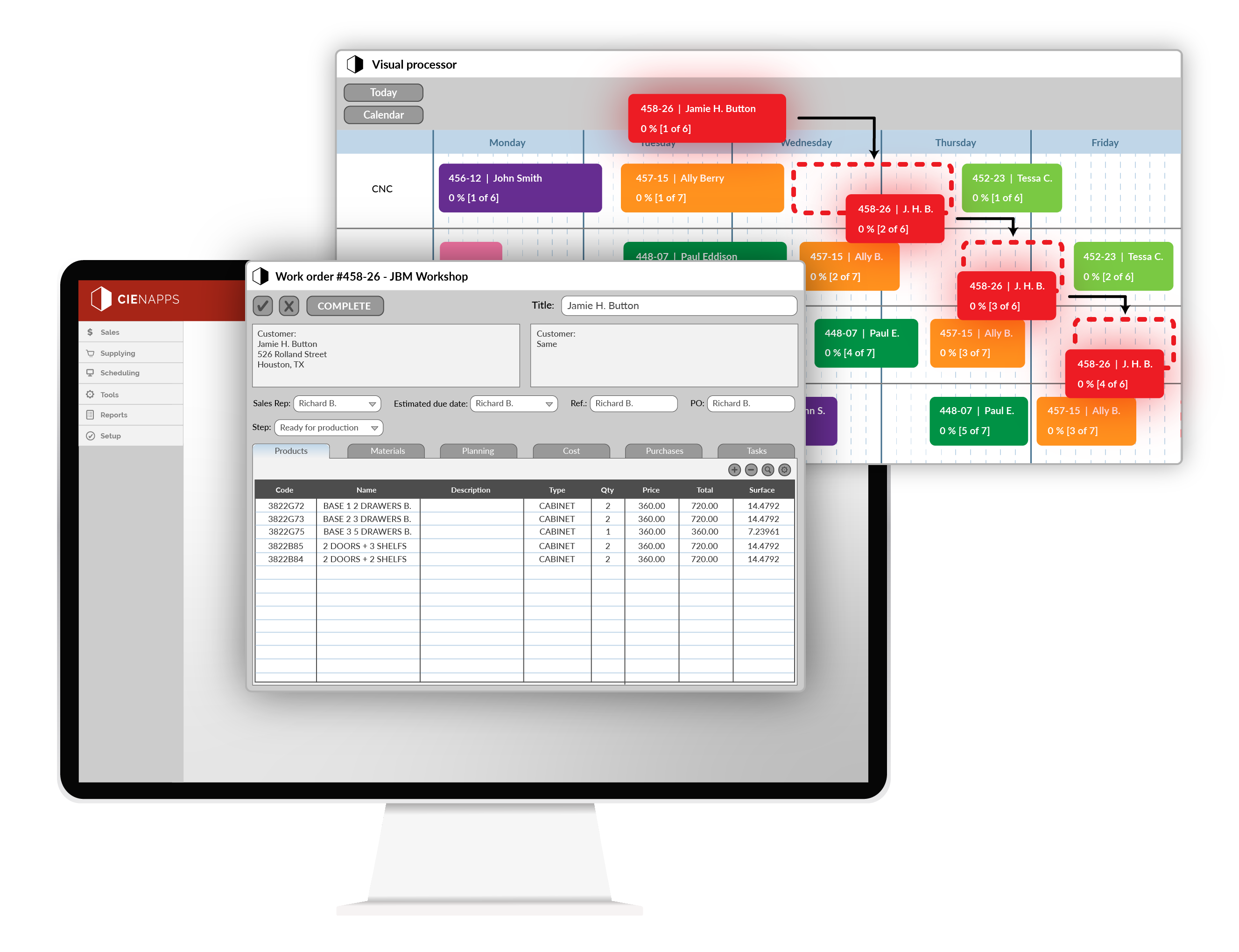 Automated tasks v2 - visual processor